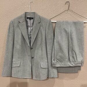 Full Ann Klein Suit Grey
